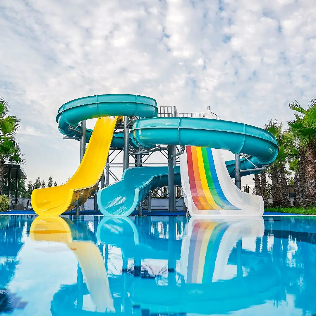  Water Park Slides Installation
