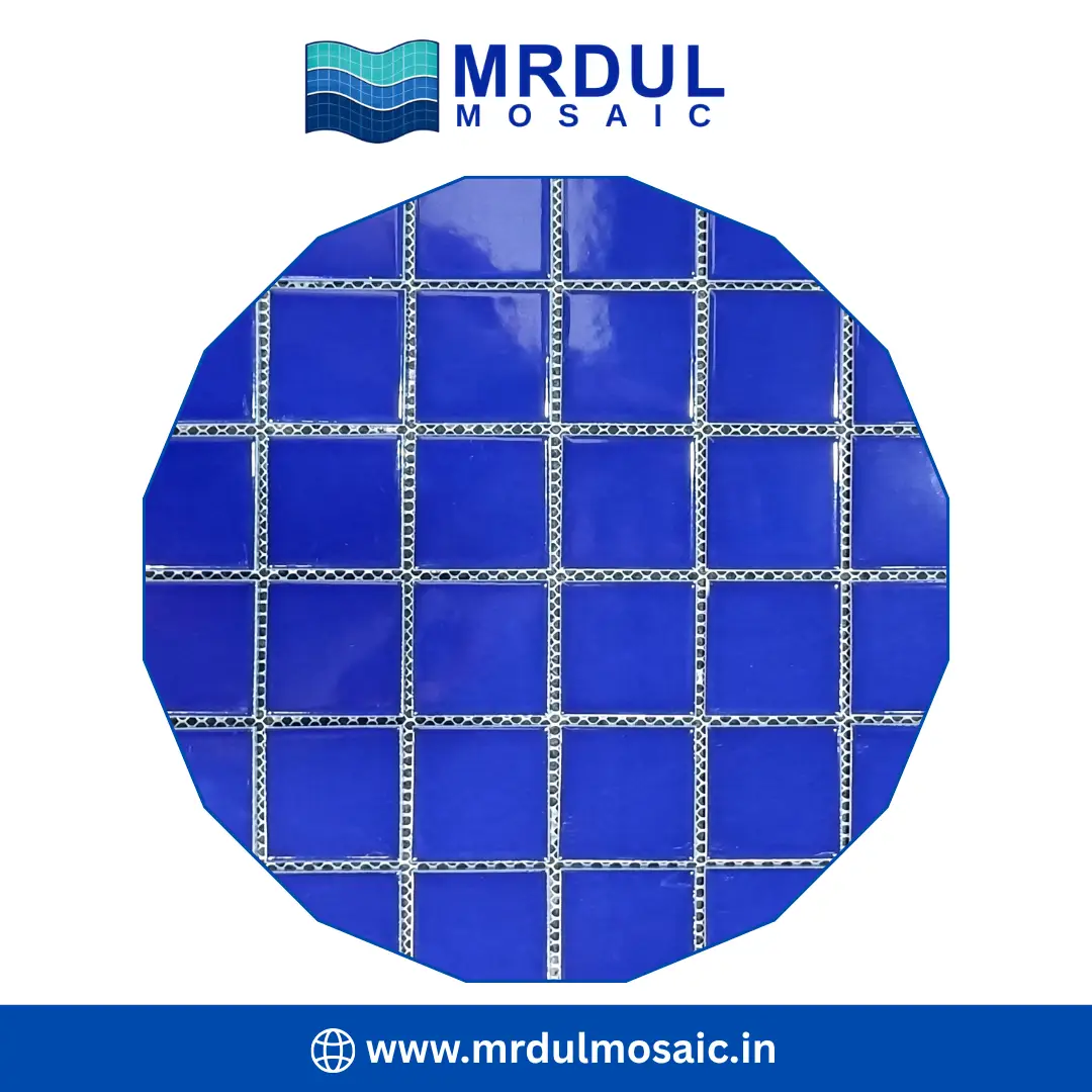 Pool Glass Mosaic Tiles