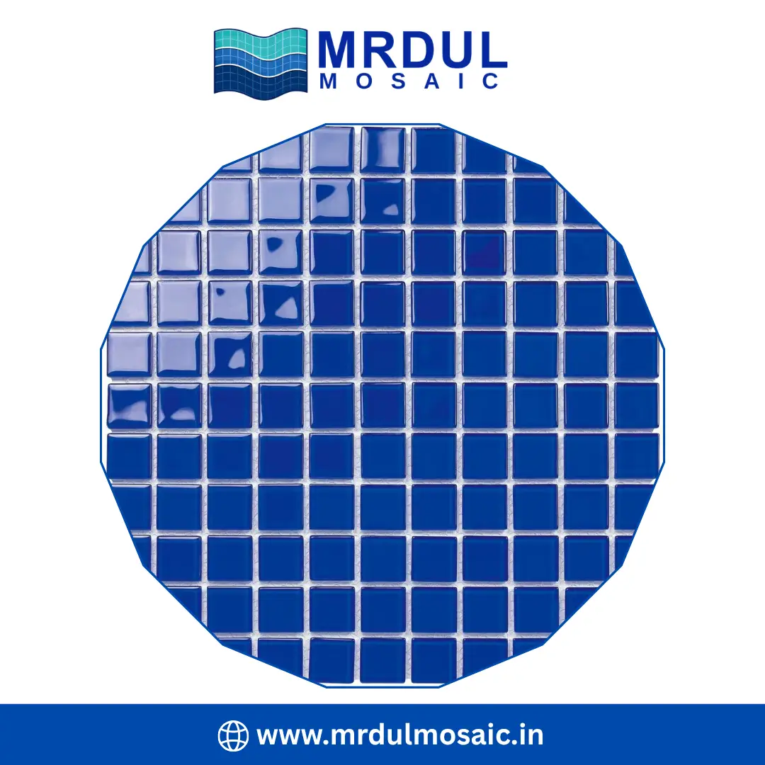 Pool Glass Mosaic Tiles